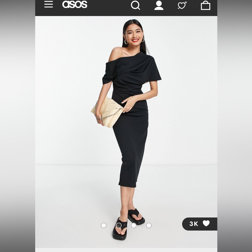 ASOS black dress new with tags